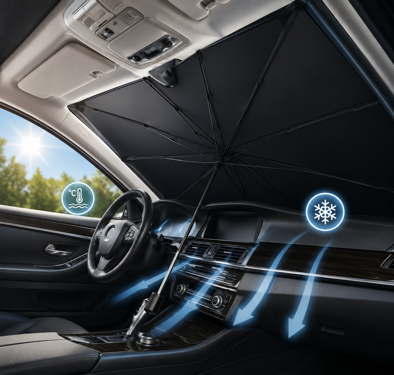 Takara™ Foldable Car Sun Shade