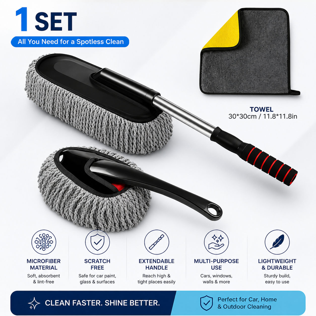 Takara™ ExtendPro Car Wash Mop Kit