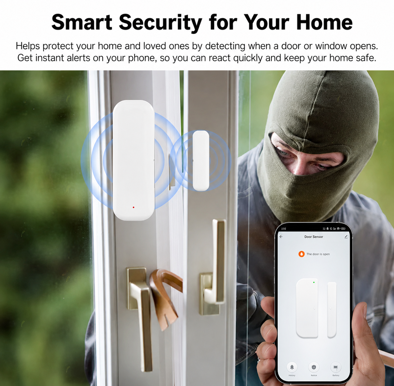Takara™ Smart Door & Window Sensor