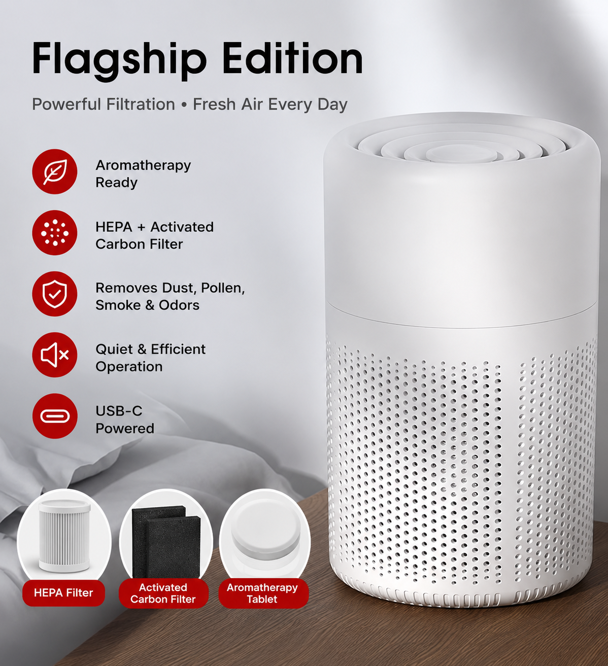 Takara™ PureBreathe Air Purifier